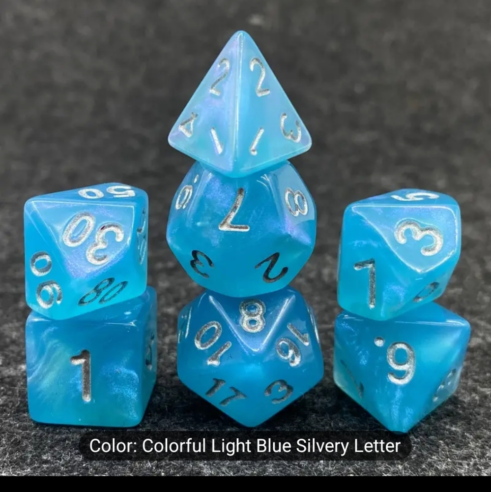 D&D 7 piece set
